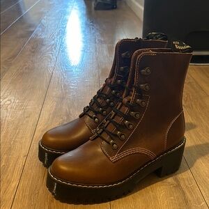 Dr. Martens Brown Leather Boots